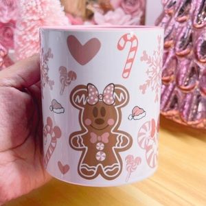 Pink Gingerbread Mug